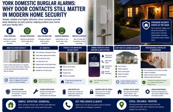 York Domestic Burglar Alarm Door Contacts : Why They Still Matter in Modern Home Security