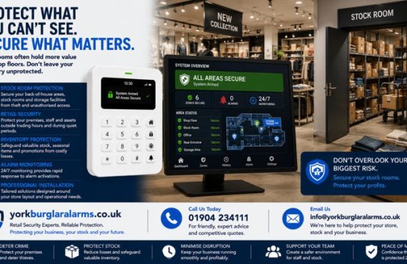 York Retail Security: Why Stock Rooms Are Often More Vulnerable Than Shop Floors